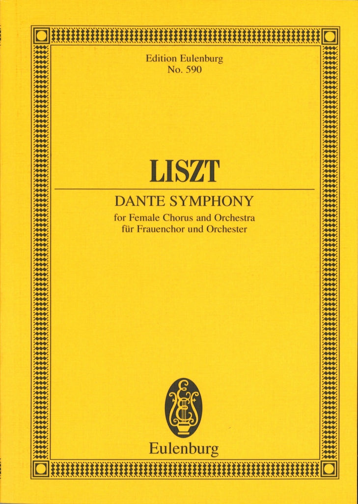 Liszt, Dante Symphony (Eulenburg)
