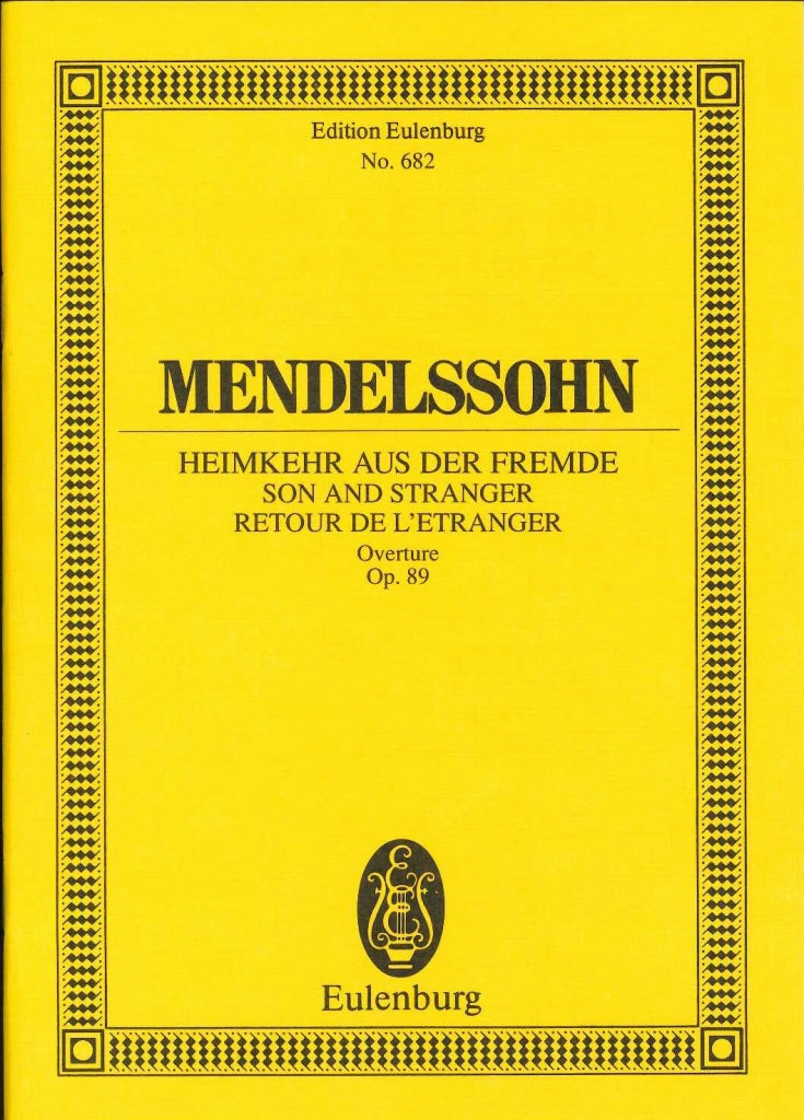 Mendelssohn, Ov. op. 89 Heimkehr aus der (Eulenburg)