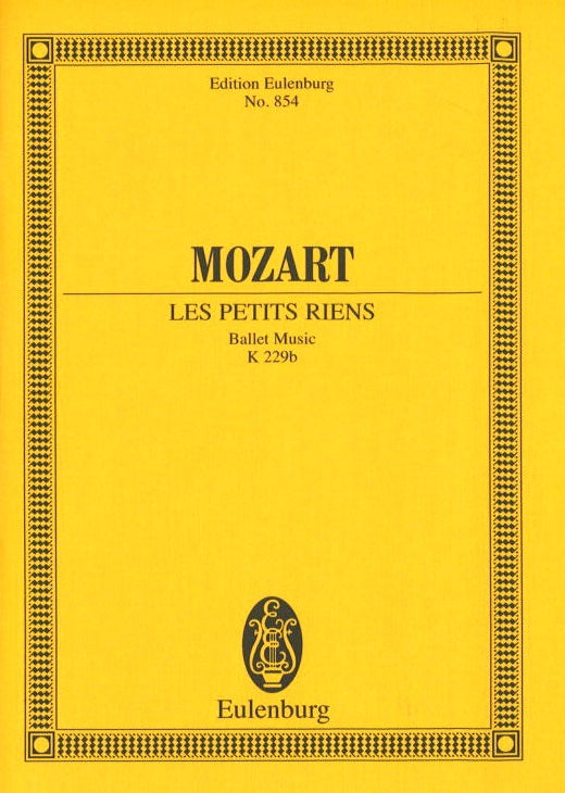 Mozart, Petits Riens: Ballet Music (Eulenburg)