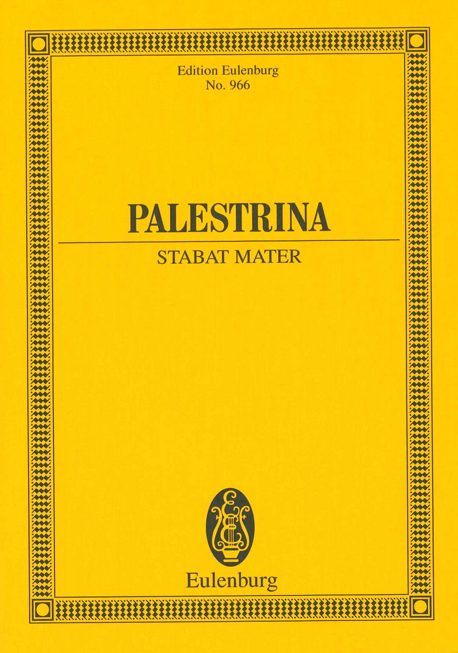 Palestrina, Stabat Mater (Eulenburg)