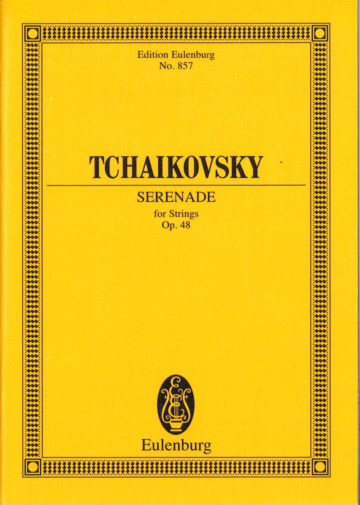 Tchaikovsky, op. 48 Serenade for Strings (Eulenburg)