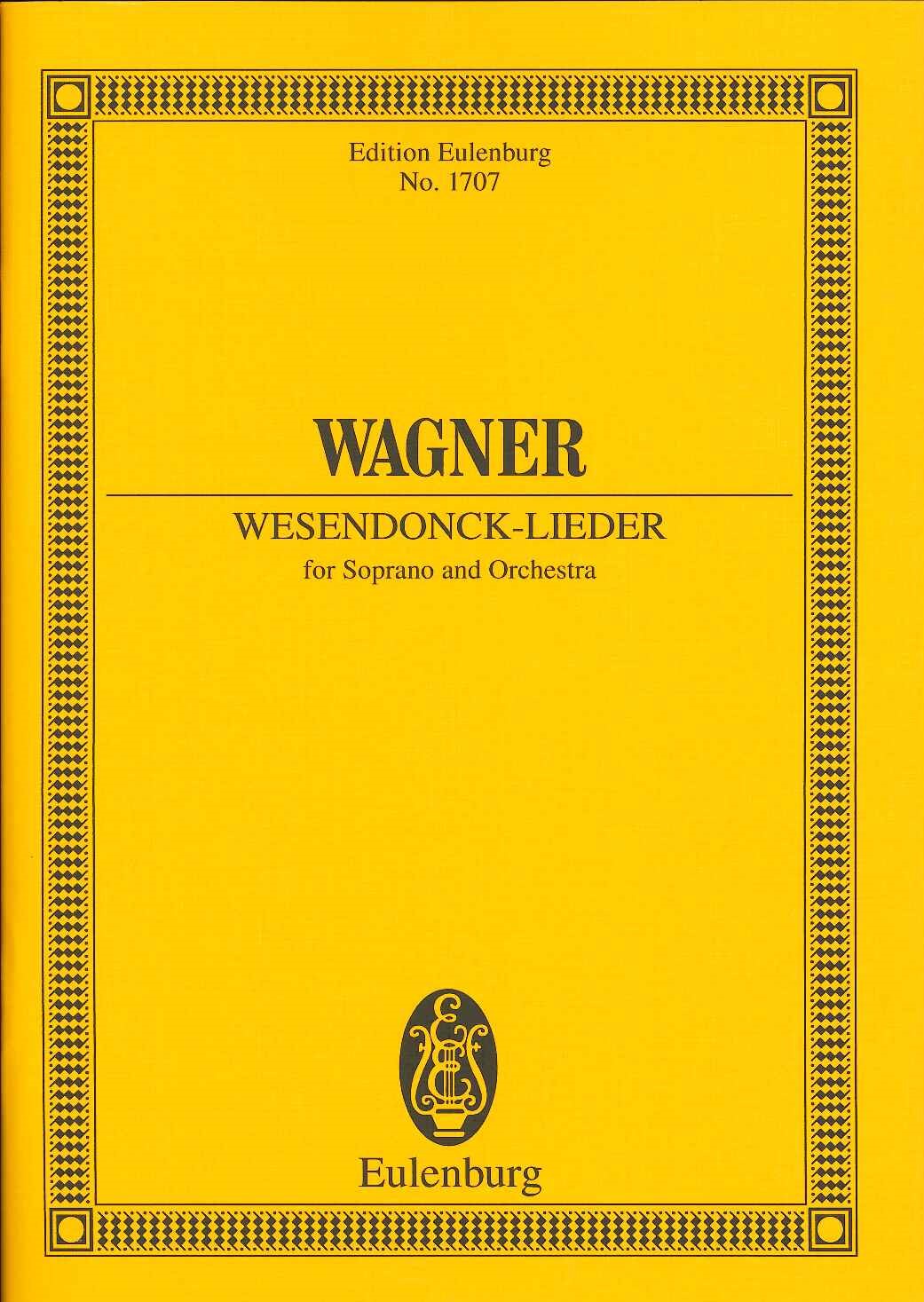 Wagner, Wesendonk-Lieder (Eulenburg)