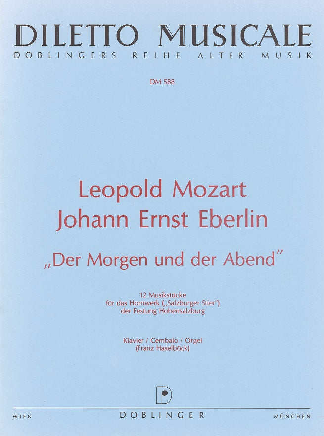 Mozart,L./Eberlin, Der Morgen der Abend (Doblinger)