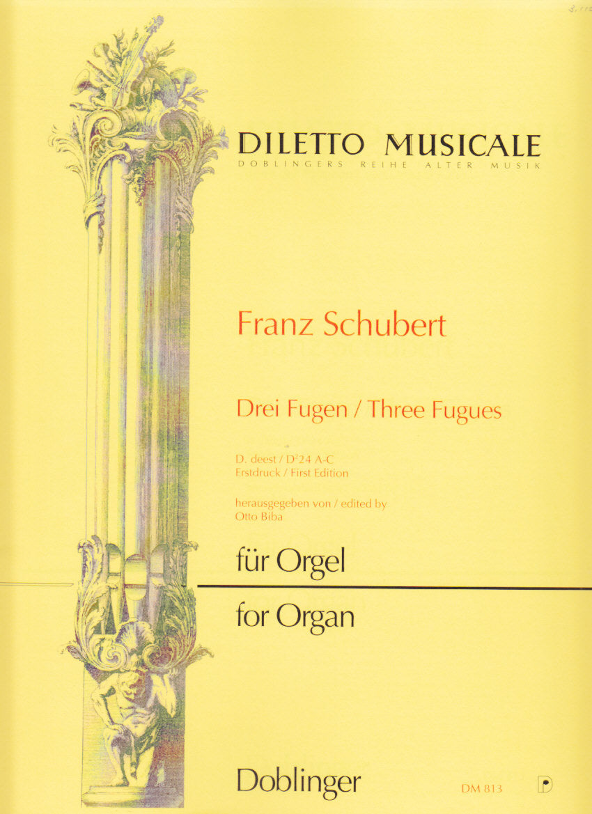 Schubert, 3 Fugen D2 24A-C (Doblinger)