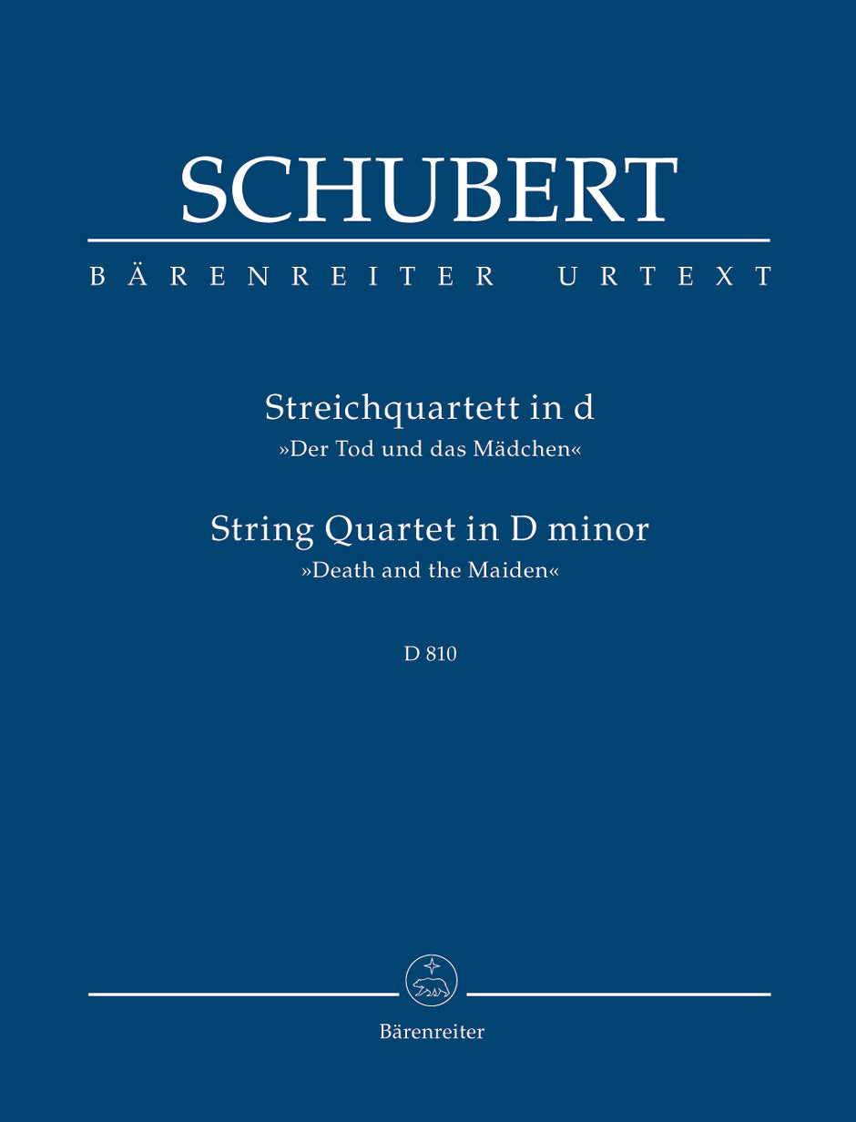 Schubert, Quartet D 810 Tod und Madchen (Barenreiter)