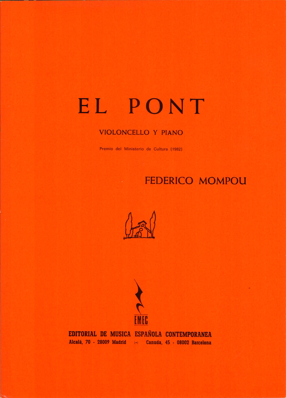 Mompou, El Pont (EMEC(Editorial de Mus.Esp.Contemporanea))