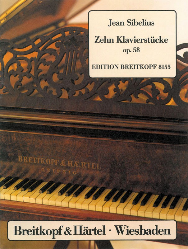 Sibelius, op. 58: Klavierstucke (Breitkopf)