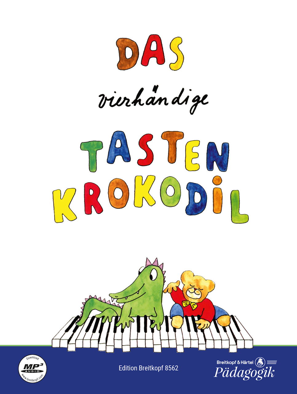 Vierhandige Tastenkrokodil (Breitkopf)