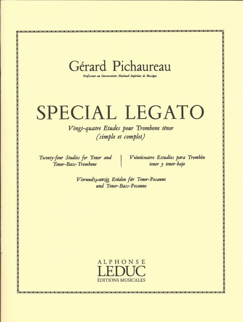 Pichaureau, Special Legato: 24 Etudes (Leduc)