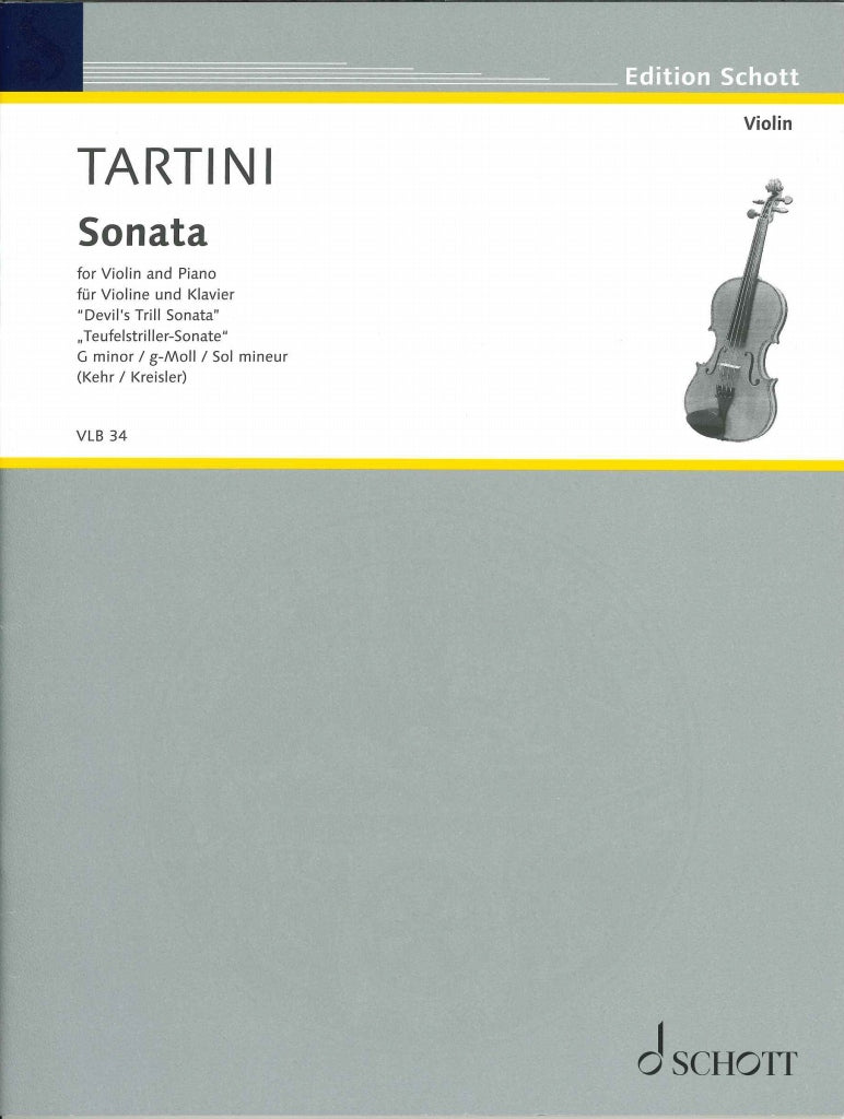 Tartini, Sonata Devil's Trill(Kehr/Kreis (Schott)