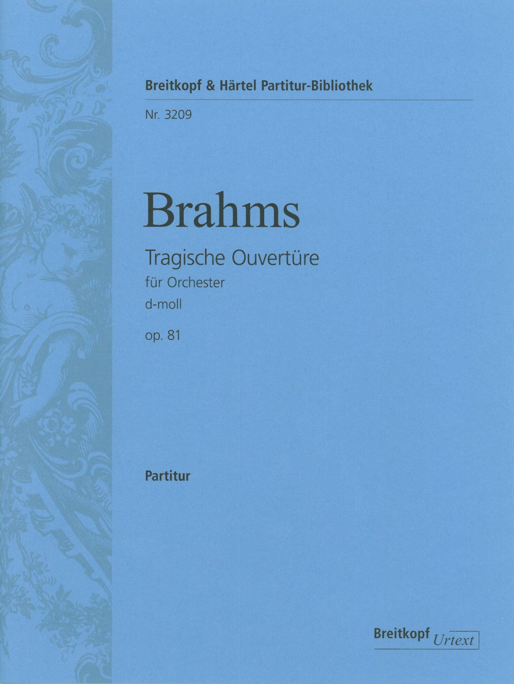 Brahms, Tragische Ouverture (Partitur) (Breitkopf)