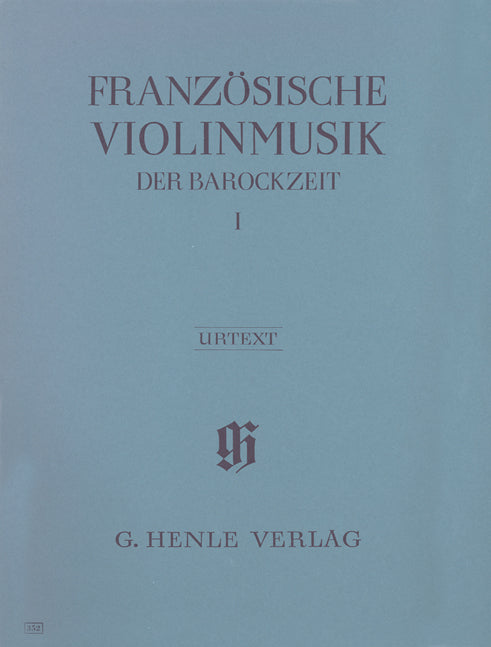 Franzosische Violinmusik der Barock 1 (Henle)