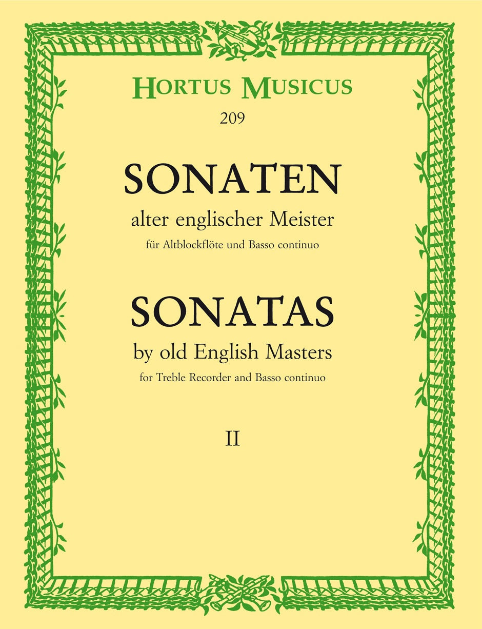 Sonaten alter englischer Meister II (Barenreiter)
