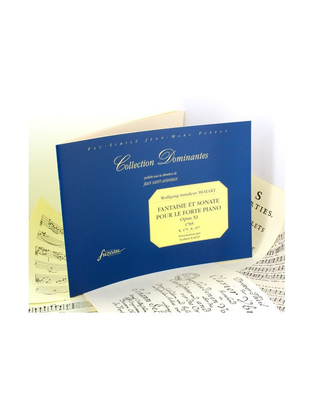 Mozart, Fantaisie et Sonate Opus XI (Fuzeau)