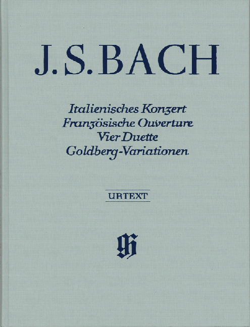 Bach, Italian Con.; Goldberg Var. CLOTH (Henle)