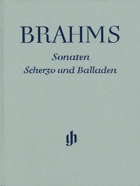 Brahms, Sonaten, Scherzi, Balladen CLOTH (Henle)