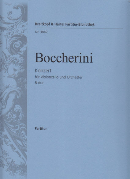 Boccherini, Concerto in Bb (Grutzmacher) (Breitkopf)