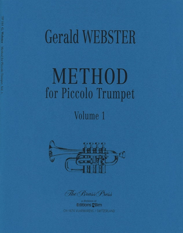 Webster, Method for Piccolo Trumpet 1 (Brass Press/Bim)