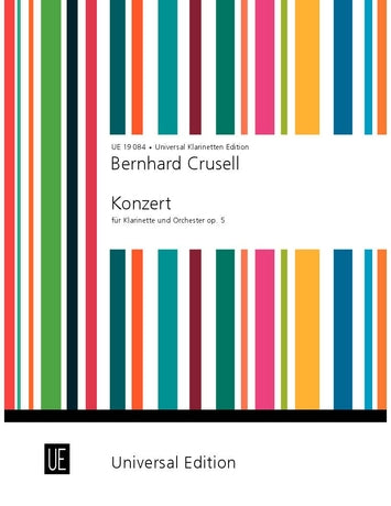 Crusell, Concerto op. 5 in f (Universal)