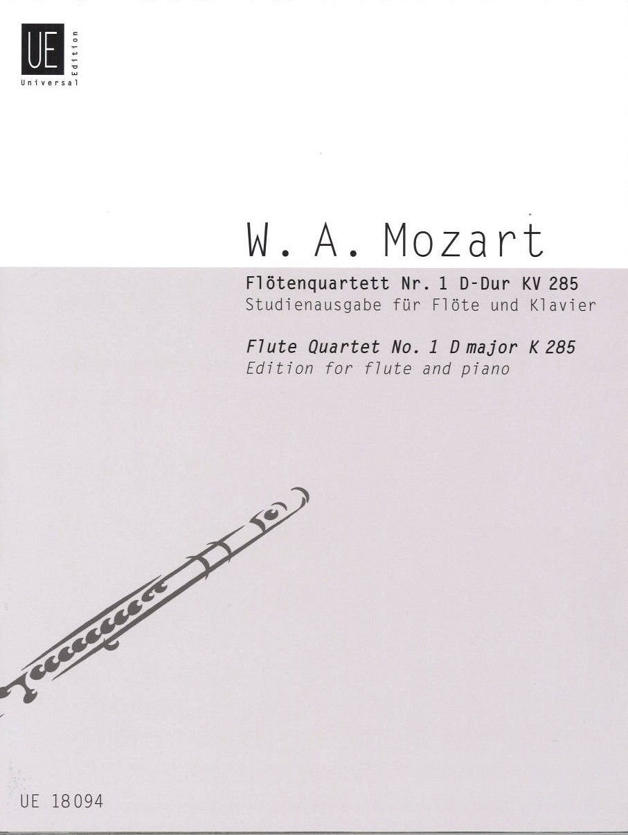 Mozart, Quartett KV 285 in D (Fl,PF) (Universal)