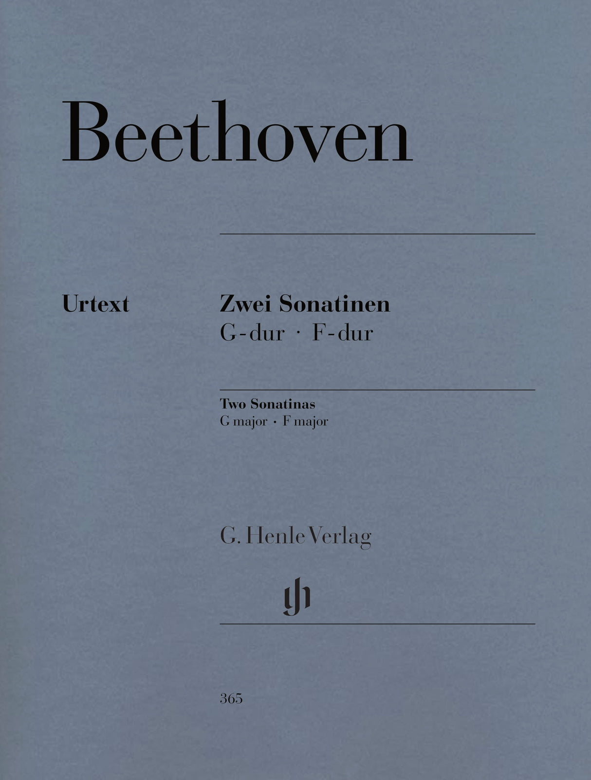 Beethoven, Sonatinen G-dur, F-dur Anh. 5 (Henle)