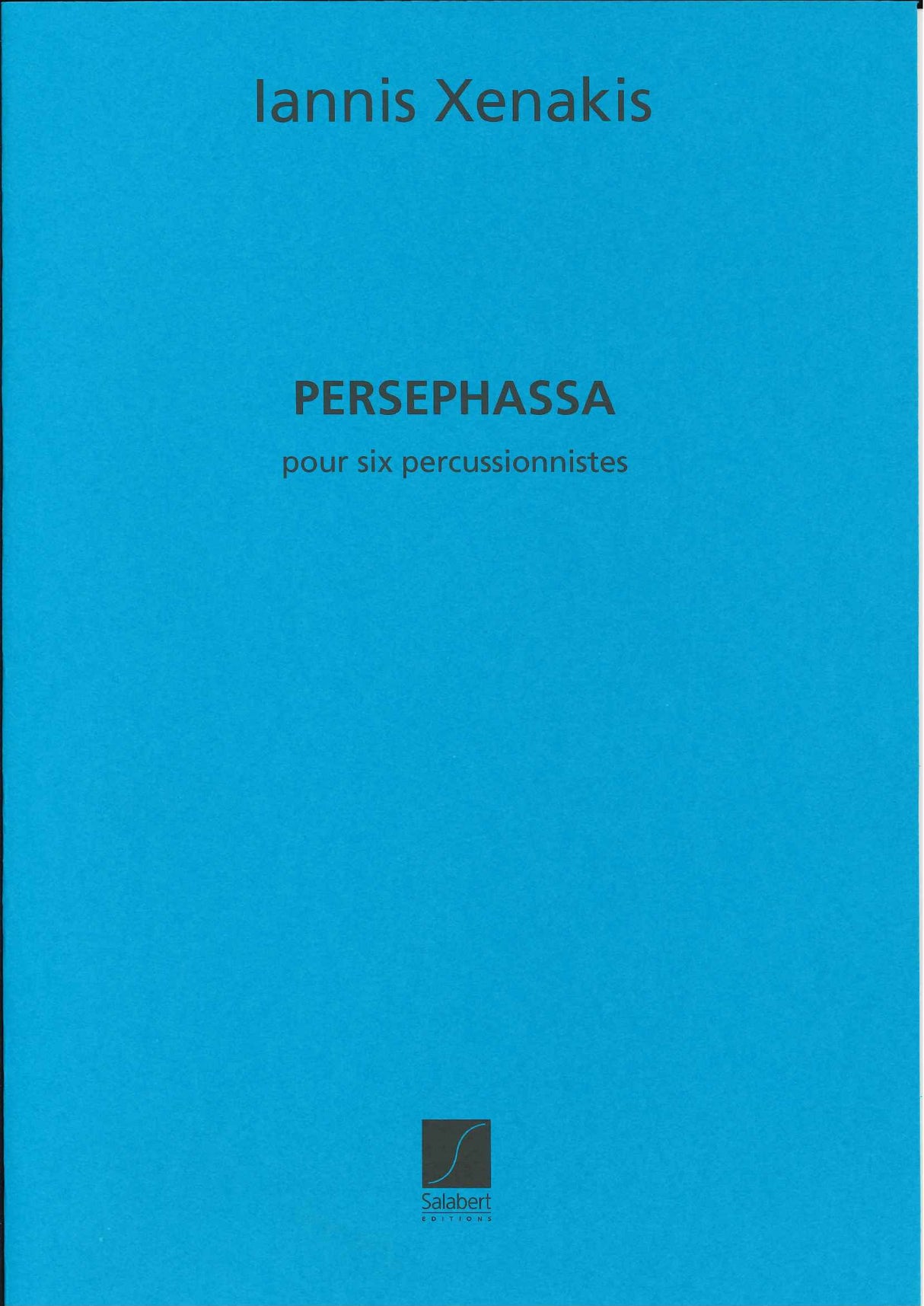 Xenakis, Persephassa (Salabert)