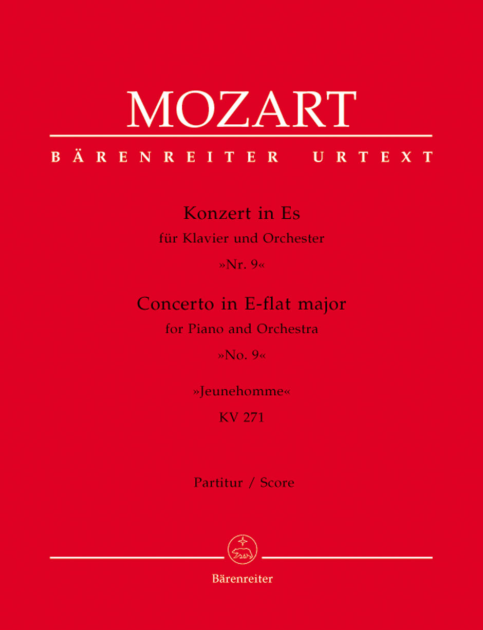 Mozart, Concerto KV 271 in Eb Partitur (Barenreiter)