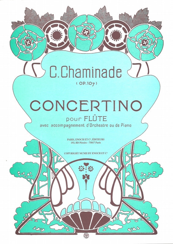 Chaminade, Concertino op. 107 (Enoch)