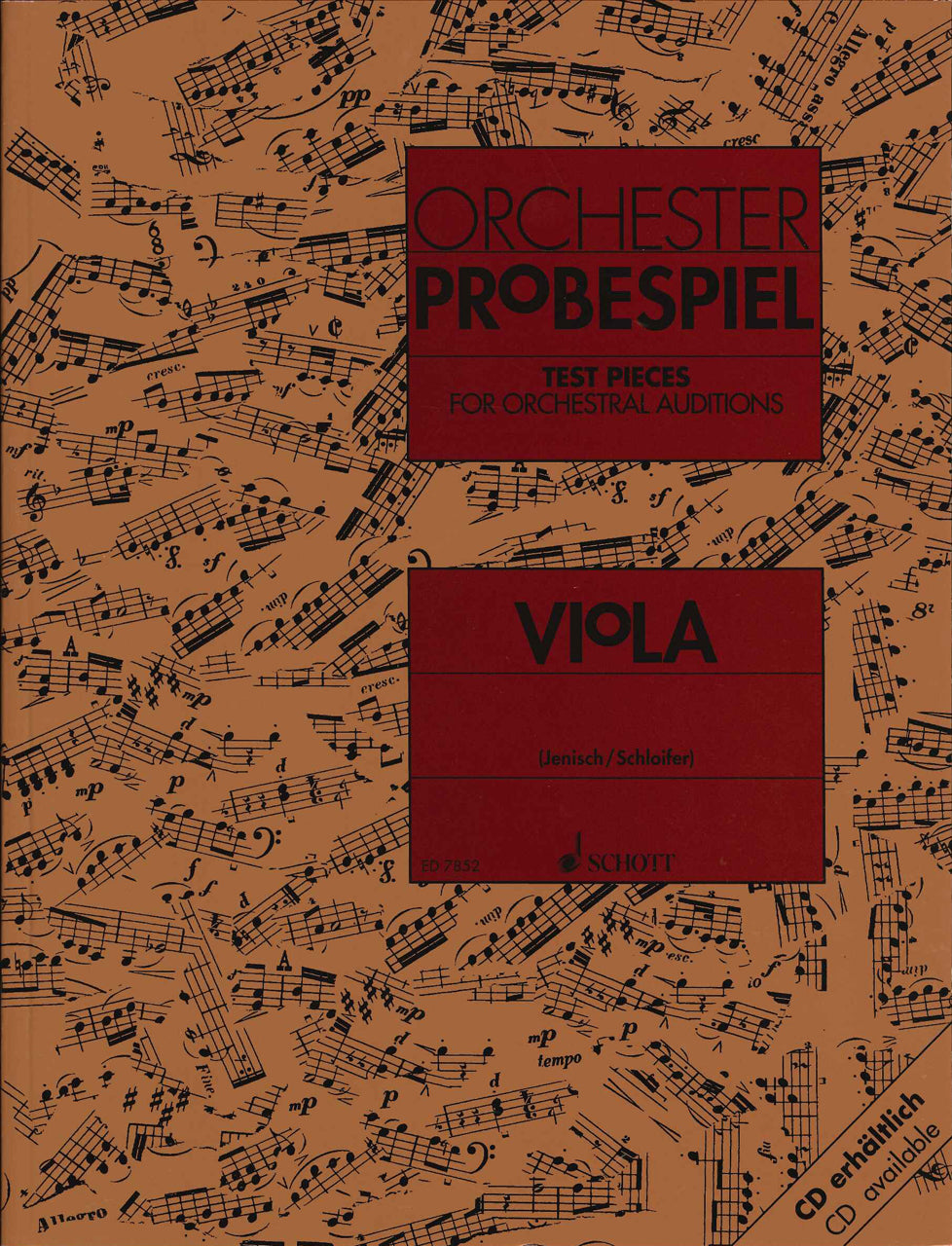 Orchester-Probespiel, Viola (Schott)