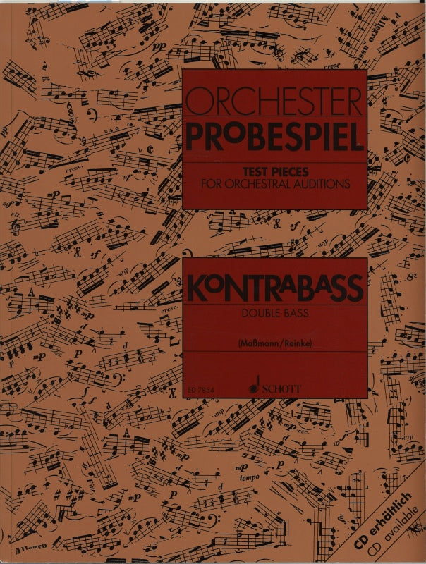 Orchester-Probespiel, Kontrabass (Schott)