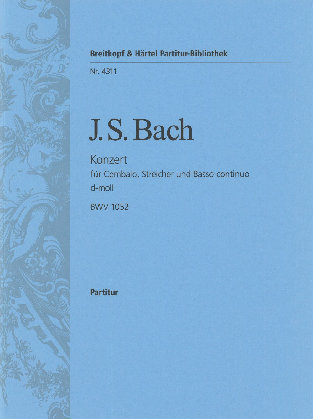 Bach, Concerto BWV 1052 in d (Breitkopf)