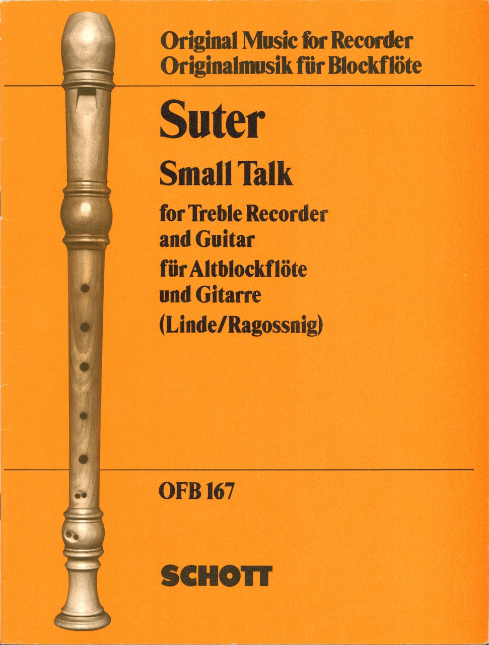 Suter, Small Talk (ARec,Guit)(Linde) (Schott)