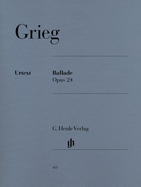 Grieg, Ballade op.24 (Henle)