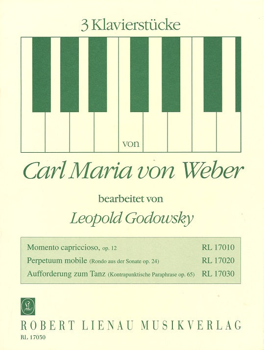 Weber, Aufforderung zum Tanz (Godowsky) (R.Lienau)