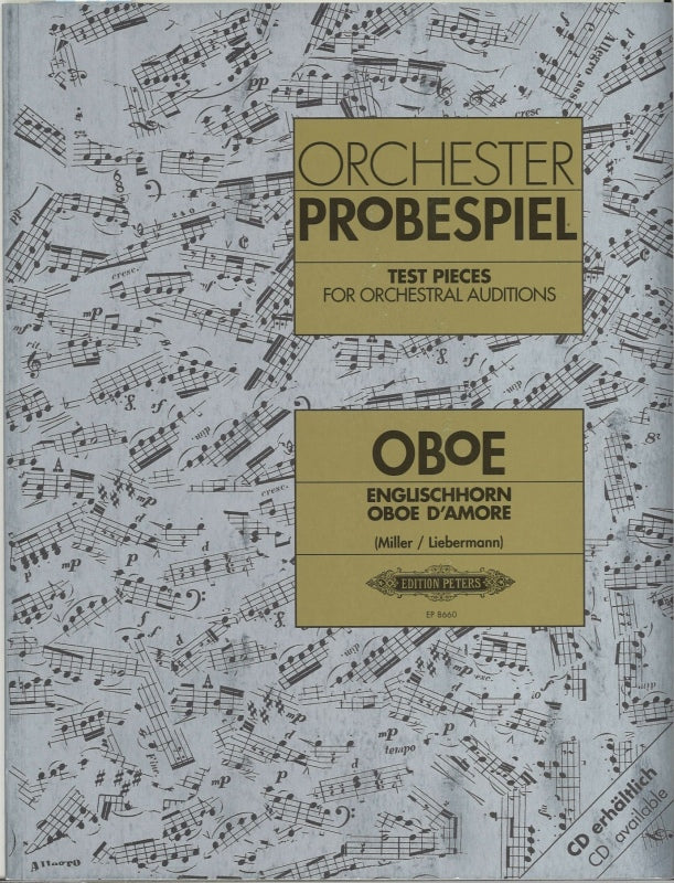 Orchester-Probespiel, Oboe/Englischhorn (Peters)