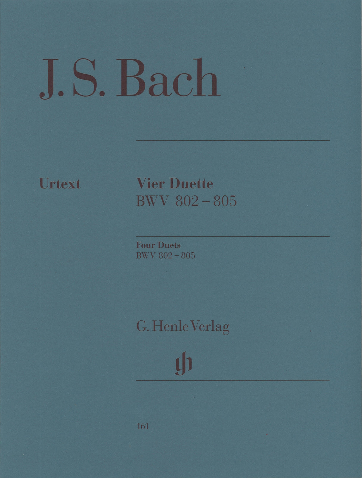Bach, Duette BWV 802-805 (Henle)