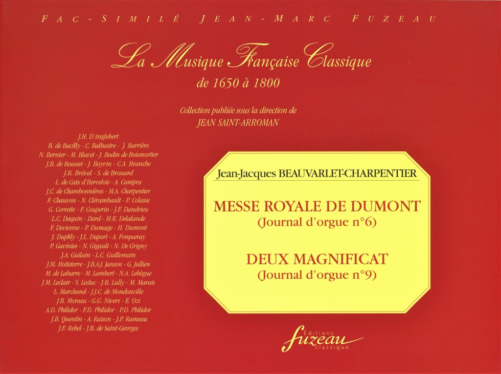 Beauvarlet-Charpentier, Messe royale (Fuzeau)