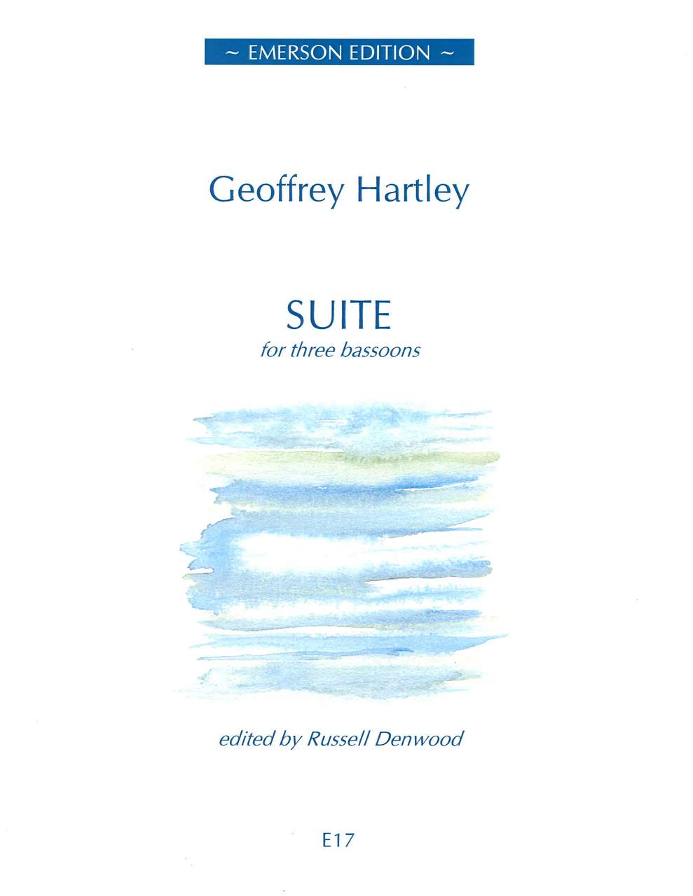 Hartley, Suite (3Bn) (Emerson Edition)
