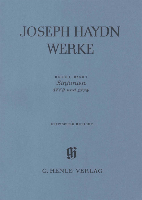Joseph Haydn Werke 1/7, KB (Henle)