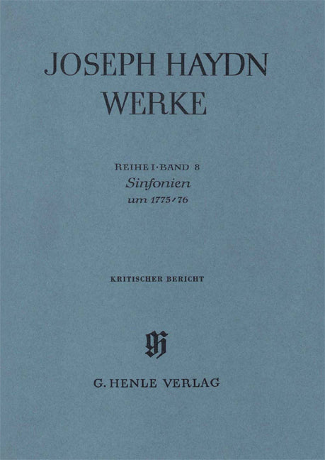 Joseph Haydn Werke 1/8, KB (Henle)