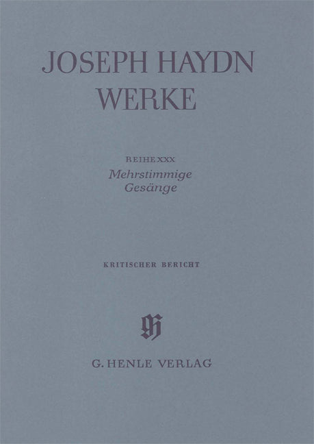 Joseph Haydn Werke 30, KB (Henle)