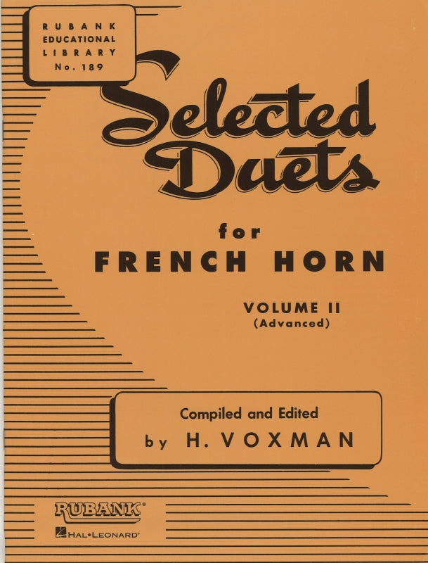 Voxman, Selected Duets for Horn 2 (Rubank)