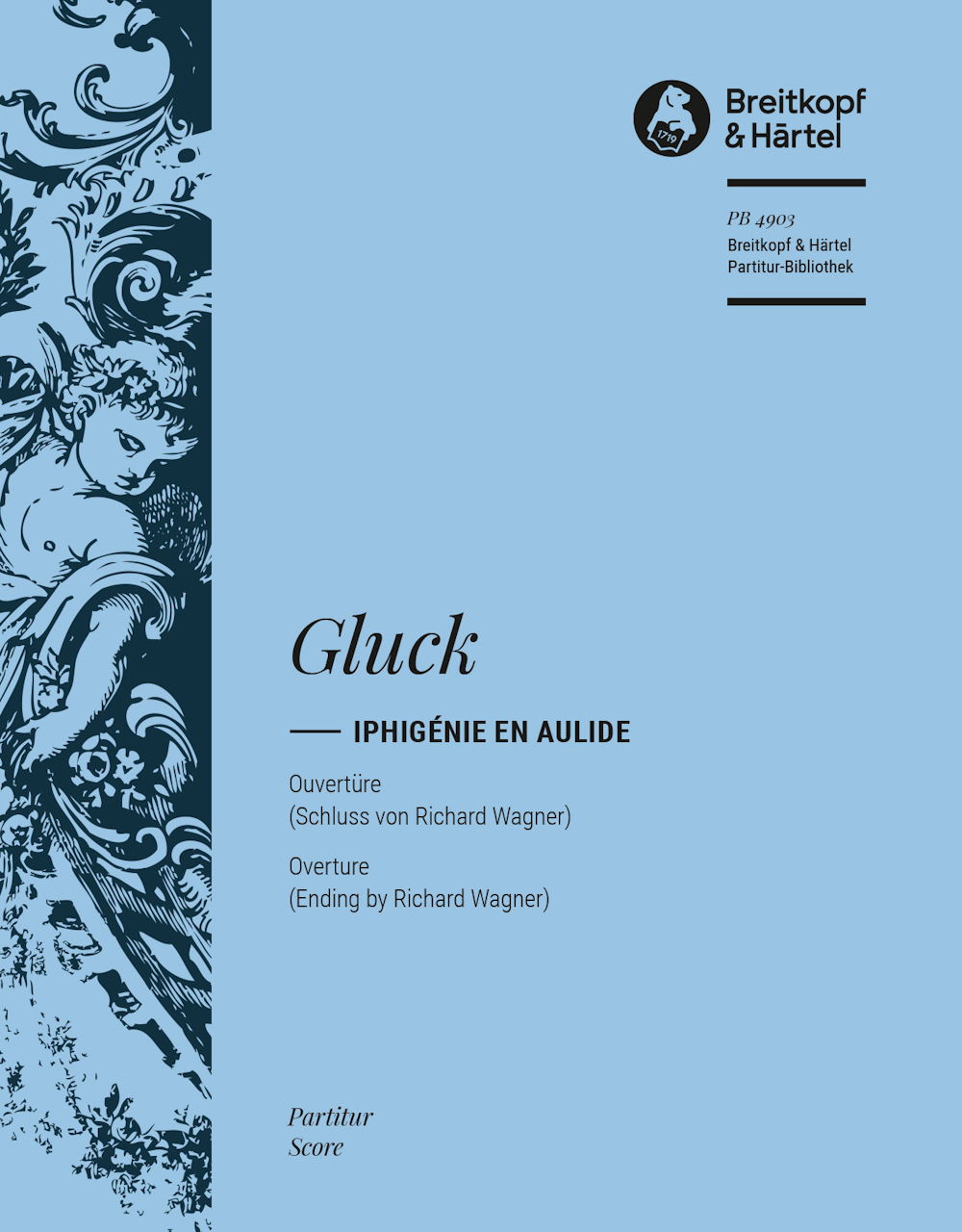 Gluck, Iphigenie in Aulide Ov. Score (Breitkopf)