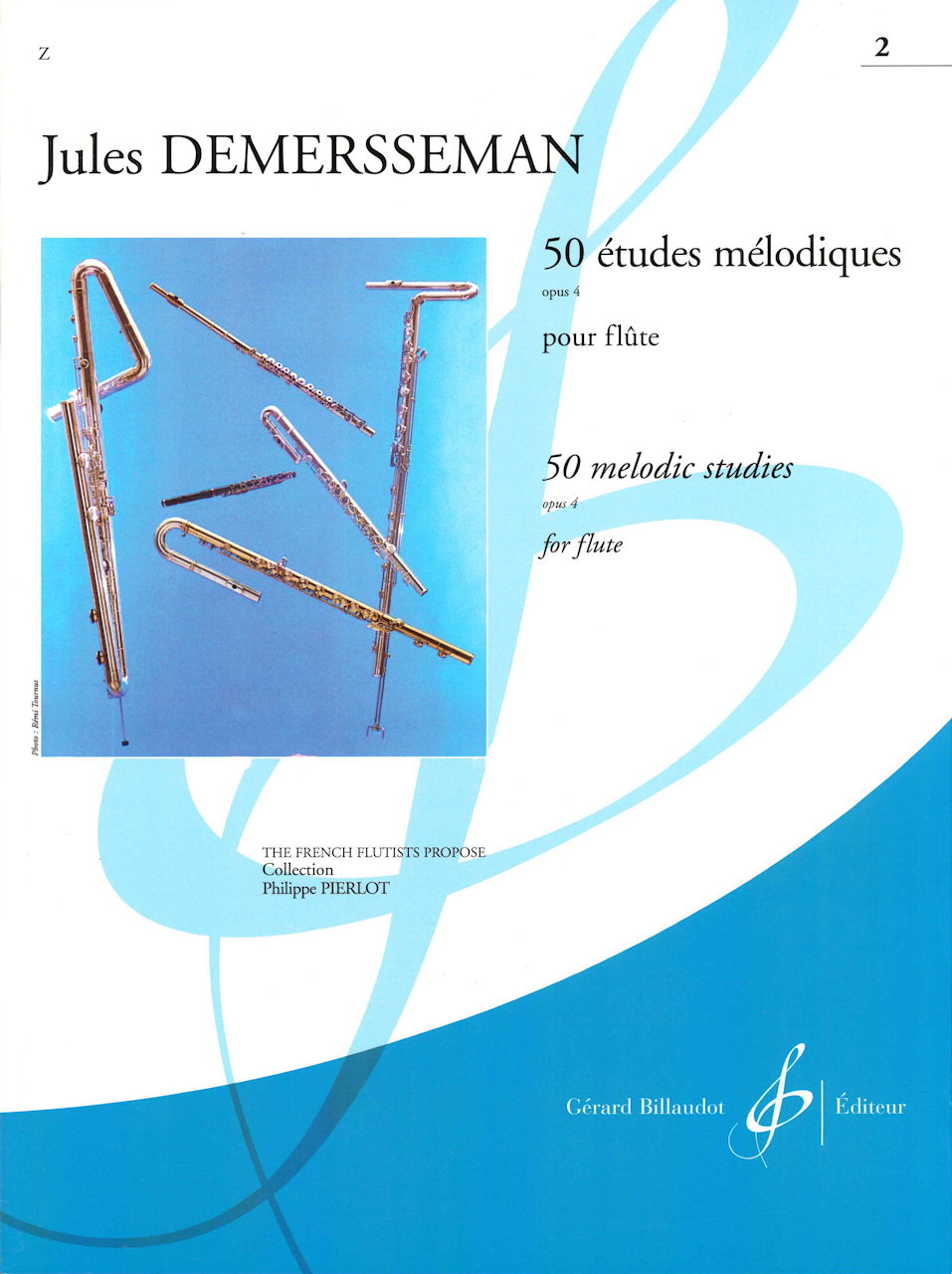 Demersseman, 50 Etudes melod.op. 4, 2 (Billaudot)