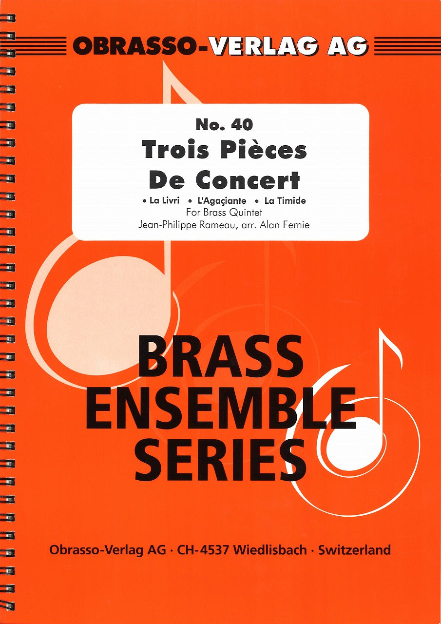 Rameau, Pieces (3) de Concert (Quintet) (Obrasso)