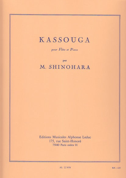 Shinohara, Kassouga (Fl,Pf) (Leduc)