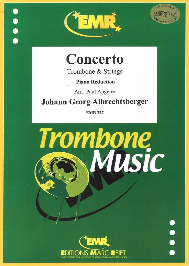 Albrechtsberger, Concerto (ATbn,Pf) (Reift)