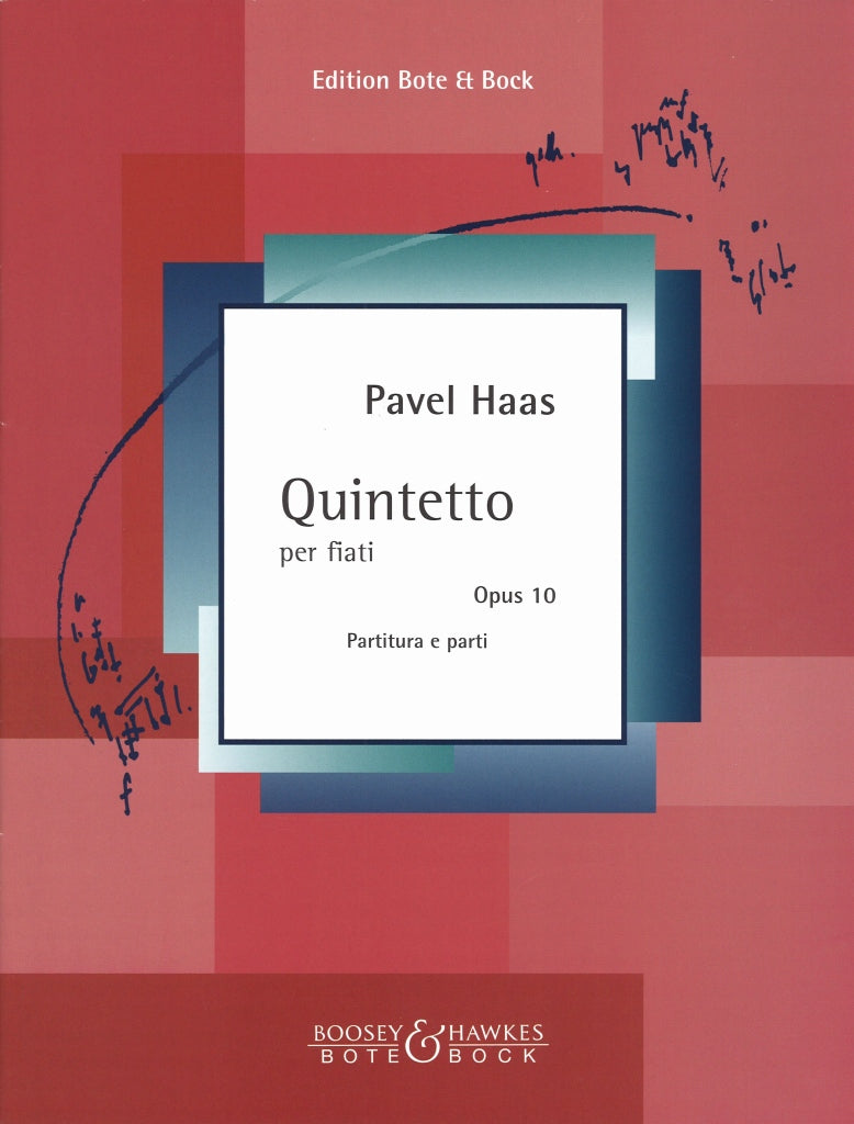 Haas, Wind Quintet op. 10 (Score,Parts) (Bote & Bock)