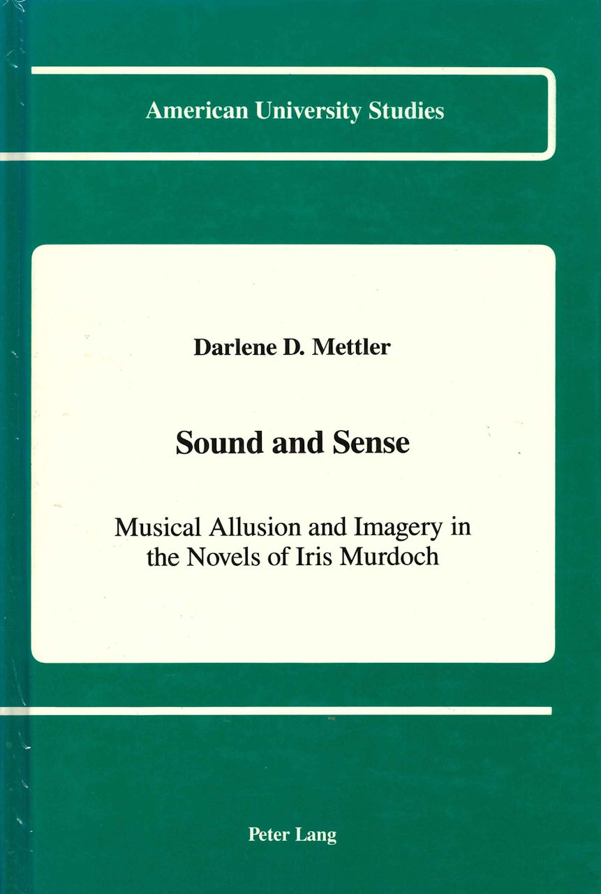 Mettler, Sound and Sense (Peter Lang)