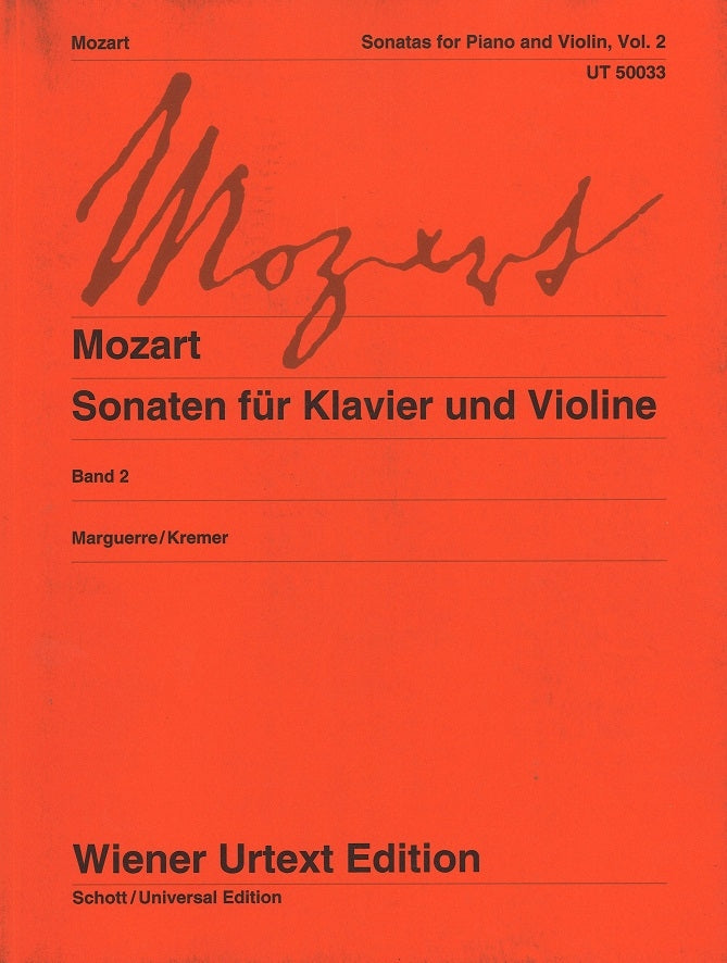 Mozart, Sonaten 2: KV 296, 376-380 (Wiener Urtext Edition)